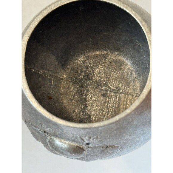 Wilton Pewter Bear Face Mug Child Cup  Hallmarks/Makers Marks on ear - Picture 4 of 11